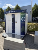 Rheingas Flaschengasautomat in Monheim erfolgreich gestartet