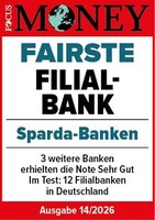 Sparda-Bank Nürnberg eG gehört zu den fairsten Filialbanken Deutschlands –&hellip;