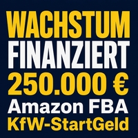 Über 250.000 Euro KfW-StartGeld für Amazon-FBA-Unternehmen AYVANA GmbH erfolgreich umgesetzt