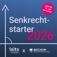isits AG vergibt Sonderpreis Cybersecurity im Rahmen des Senkrechtstarter Award&hellip;