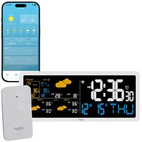 Luminea Home Control WLAN-Wetterstation FWS-1205