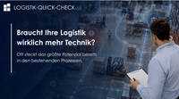 Logistik-Quick-Check: Erst die richtigen Hebel finden, dann investieren.