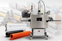 Extrudierte Kunststoffrohre & Profile flexibel inline markieren – sauber, verlässlich, individuell