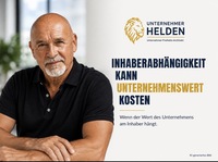 Wenn der Chef unverzichtbar ist, wird das Unternehmen zum Risiko